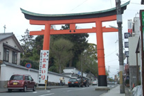 御香宮神社鳥居